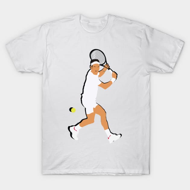 Roger Federer Grand Slam T-Shirt by Jackshun